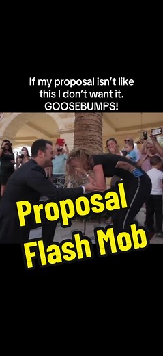 Flash Mob Wedding Proposal - A Heartwarming Surprise