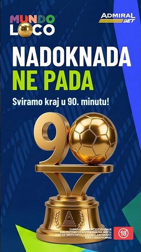 U AdmiralBetu tiket ne pada u nadoknadi!