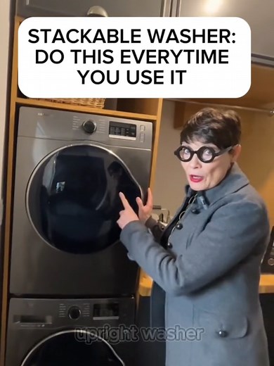 Stackable Washer Machine Cleaning Hacks