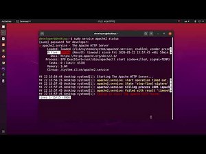 #Fix Failed to start The Apache HTTP Server | start operation timed out | Failed with result timeout