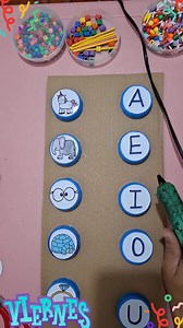 63K views · 532 reactions | Paso a paso juego de vocales #niñosyniñasfelices #marijozamora #maestrascreativas #bebes #juegos #preescolar #autismo #reciclaje #abc | Marijo Zamora | Facebook