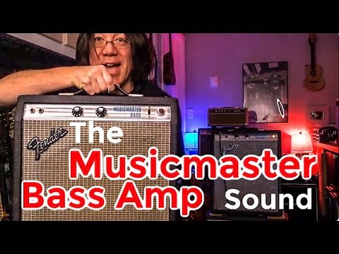 Why Bass Amp? | Best Practice Guitar Amp | Fender MUSICMASTER Bass Amp