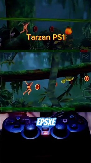 Sorotan gaming Tarzan PS1(ePSXe)