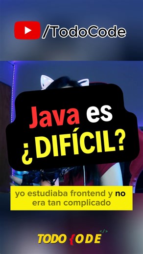 ¿Es realmente #java uno de los #lenguajesdeprogramacion más difíciles? O ¿Simplemente nosotros fallamos al intentar aprenderlo? Sin dudas Java posee una curva de aprendizaje bastante grande, pero muchas veces esta se hace aún más pesada porque no tenemos la correspondiente base para empezar a programar... ¿Cuál es esta base? Conocimiento de algoritmos, de estructuras de datos, pseudocódigo, diagramas de flujo, etc #webdev #developer #backend #algoritmos | TodoCode