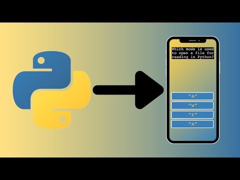 How To Make A Quiz Reel In Python