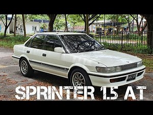 (sold) Toyota Sprinter 1.5 AT 1993 | Mobil Langka | Corolla Sprinter