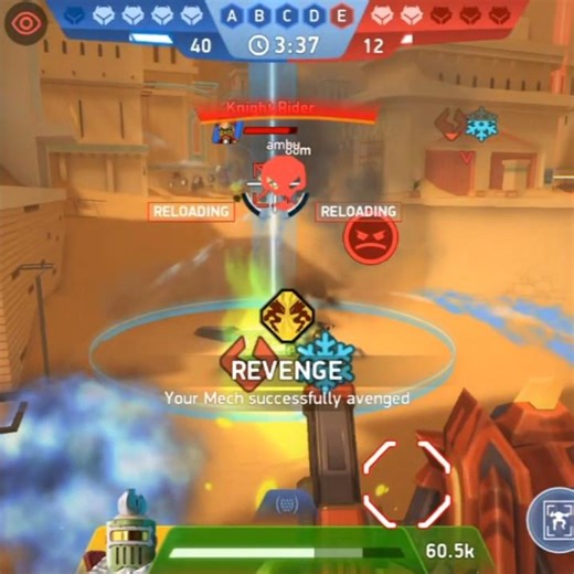 danger 😈⚡ #mecharena #teammech #gaming