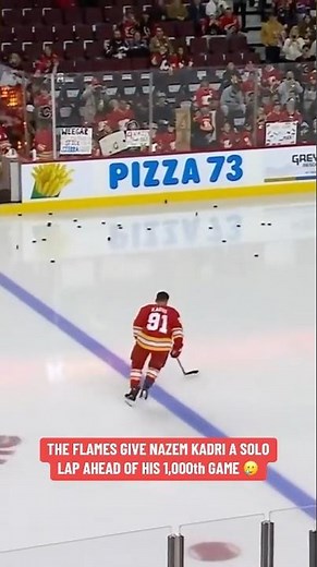 Nazem Kadri Takes A Solo Lap Ahead Of His 1000th Game 🥹