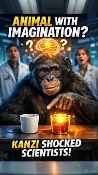 Bonobo Kanzi Shocked Scientists 😲 | Can Animals Imagine Like Humans?