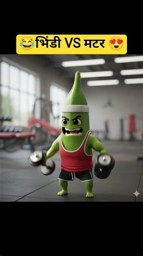 😍Bhindi vs Matar 😂 Kaun Hai Health Ki Asli Queen? 🥬🌱