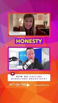 How casting directors make offers ☝️