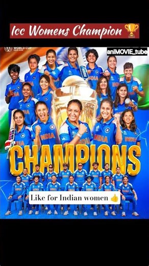 Bharat ki beti 🏆 | Icc Cwc 2025 #song #bharat #champion #india #2025 #cwc #icc #womens #sad #history