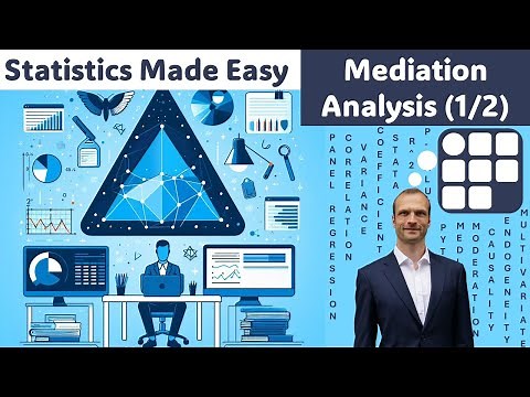 Statistics Made Easy 6.4: Introduction to Mediation Analysis