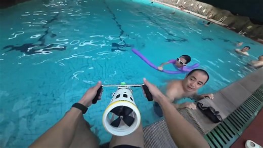 Sea Scooter with VESC speed controller with waterproof thruster#made4utechlab