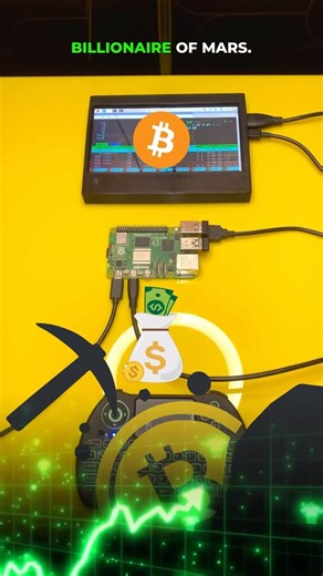 Stupid Techy on Instagram: "Bitcoin Mining in Raspberry Pi #reels #shorts #gadgets #tech"