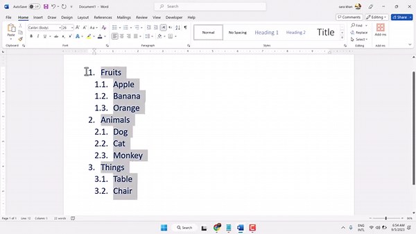 How To Use Bullets And Numbering Properly In MS Word | Insert Bullets | How To Put Numbers In Word