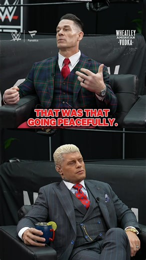"He's faced death with a smile..." 🥹 #JohnCena joins #CodyRhodes on #WhatDoYouWannaTalkAbout for his first interview post-retirement to discuss his career, his final match, and so much more... Presented by Wheatley Vodka. ▶️ YouTube: https://bit.ly/4p6PFku 🎧 Apple: https://apple.co/4g5unkp 🎧 Spotify: https://bit.ly/47snHdI | WWE