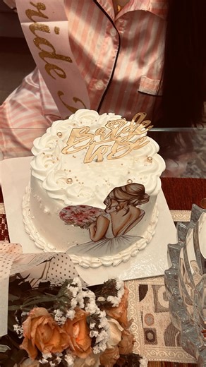 Yumna | Bridesmaids squad🤍🌷 . . . . . [Bride to be , bridal shower , bridesmaid, celebration, cake , decoration, bride , bff , besties, best... | Instagram