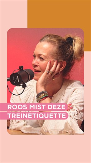 Libelle Magazine | Treinetiquetten, bestaan die eigenlijk? Roos vindt van wel! In de nieuwe #generatievrouw podcast hebben Eva, Roos en Noraly het over het... | Instagram