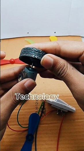 DC Motor Switch Wheel Car 😱#shortvideo #dcmotor #trending #shorts #school #science #project #diy