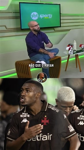 Canal do Pedrosa on Instagram: ""RENOVAÇÃO MUITO BEM FEITA" 🗣️✍️💢 No programa #SBTsportsRio desta quinta-feira (23), nosso @lucaspedrosa94 repercurtiu a provável renovação de Rayan com o Vasco da Gama até 2028. Nosso careca também comentou a importância de Philippe Coutinho no processo de amadurecimento do Rayan. Veja! #Vasco #CanaldoPedrosa 📸: @matheuslimafoto"