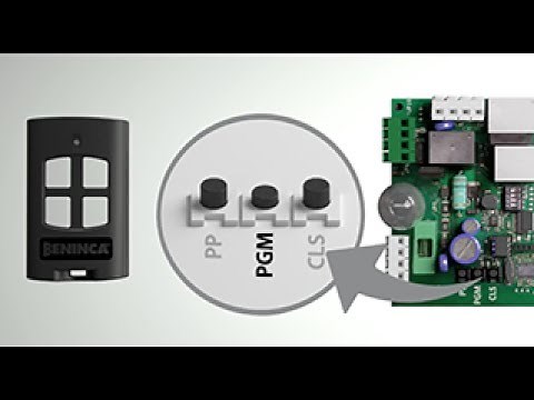 Benincà TO.GO Transmitter - Memorization Procedure on control panel without display