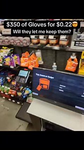 This penny deal left her speechless😂 Comment “Learn” and i’ll send you the software!👀 I found a penny deal that rang up $0.15 for gloves worth $450 🤯 Most people never see deals like this because once items hit $0.01, they’re supposed to be pulled from the sales floor. Penny deals are tough to come across unless you know what to look for and have the right tools. Wanna learn how we use tools to: 🔍 Find penny & extreme clearance deals in-store 💡 Spot hidden clearance items most shoppers miss