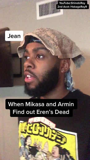 When Mikasa and Armin Find Out Eren’s Dead!!! #erenjaeger #mikasa #armin #jean #connie #aot #attackontitan #aotseason4 #anime #weeb #viral #shinobiray #eren #gabi #fyp #foryou #secretanimesociety #funny #comedy #skit