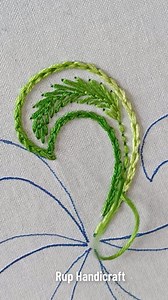 flower embroidery design,easy embroidery by Rup Handicraft | Rup Handicraft