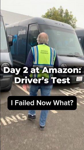 Day 2 at Amazon #day2 #amazon #driverstest