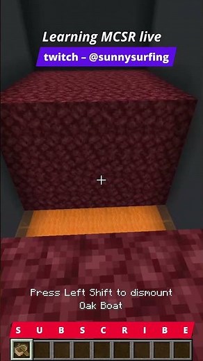 Minecraft Speedrun – Day 1 (Boat Jump | Following Couriway’s Guide)