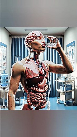 What Ice Really Does Inside Your Body 🧊🧠 #HumanBody #3DAnatomy #HealthScience