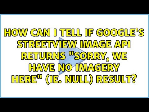 How can I tell if Google's Streetview Image API Returns "Sorry, we have no imagery here" (ie....