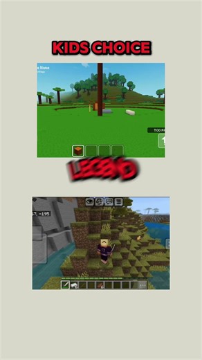 Minecraft vs Block Craft😳Same or Fake?#minecraft#blockcraft#minecraftvs#gaming#shorts