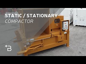 BTE Static / Stationary Press for waste compaction