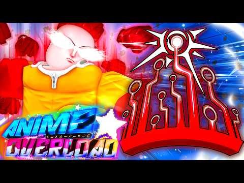 Evolving The META 0.1% OVERLOADED SAITAMA In Anime Overload! (Roblox)