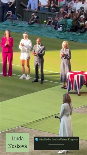 Linda Nosková's Words Made The Whole Centre Court Cries | Kate Middleton in Tears
