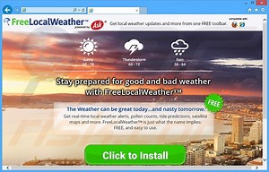 FreeLocalWeather Toolbar