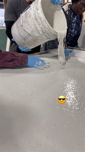 Sometimes you need your concrete to flow. Sometimes you need it to stick to verticals, sometimes you need to spray it. Alpha Pro Craft Concrete is the One Admix to Rule Them All. Superior strength, superior flexibility to make the best concrete you’ve ever made. Try for yourself! | The Concrete Countertop Institute