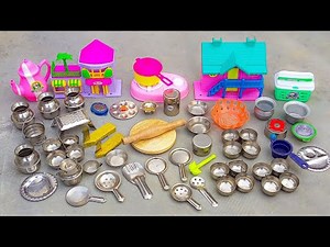 6: 46 Minutes Satisfying with Unboxing DisneyHello KittySanrio Kitchen Set | Cute Mini Kitchen Set