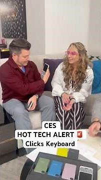 Clicks Communicator and Power Keyboard - Inside Look at CES