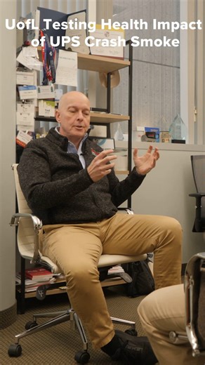 UofL wastewater testing to measure UPS crash smoke impact