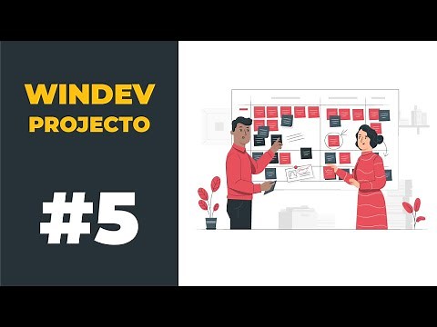 #5 Tutoriel Windev: Application Projecto, Menu principal