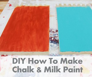 DIY How to Make Chalk Paint & Milk Paint