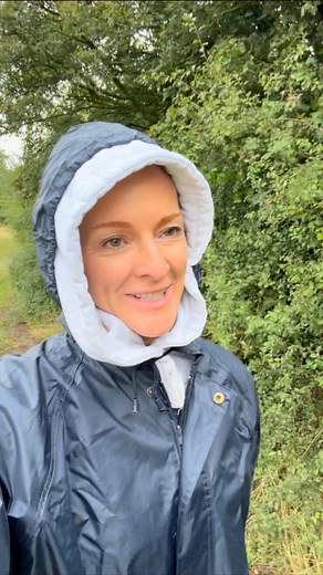 Gabby Logan | Looking super hot on our 22nd wedding anniversary walk in the rain. I ❤️ you @kennylogan11 . #romance #bonets | Instagram