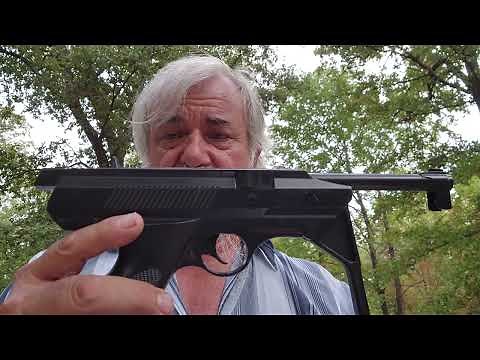 Daisy Model 188 .177 Cal Pellet/BB Pistol Table Top Review. Flying Can Ranch