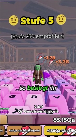 How to easily beat Level 5 in Keyboard Escape!🤯 #roblox #shorts #keyboardescape