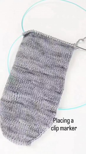 I love using clip markers to track my daily and weekly knitting progress! Visually seeing my progress helps keep me motivated. And our clip markers have large lobster clasps which makes it super easy for your hands to clip it onto your work. What's your favorite clip maker? | Twice Sheared Sheep | Facebook