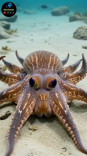 Watch This Octopus Change Color & Texture Instantly! 🤯 #octopus #shorts