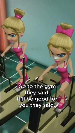 muscle mommiez in the house #bratz